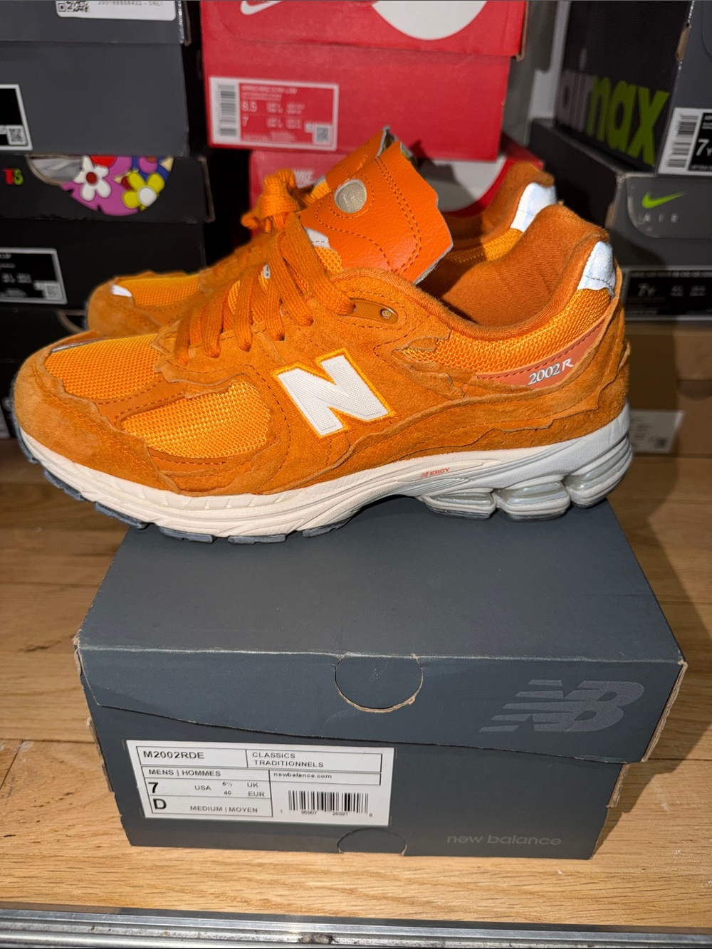 New balance, 2002R protection pack size 7, men’s size 8.5 women